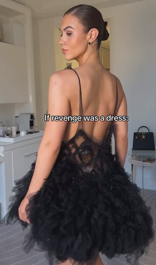 Black swan dress