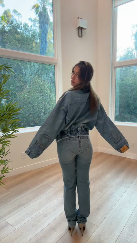 Light Blue Denim  Set
