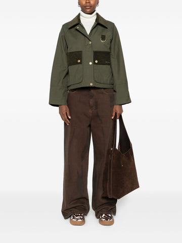 Corduroy Accents Jacket