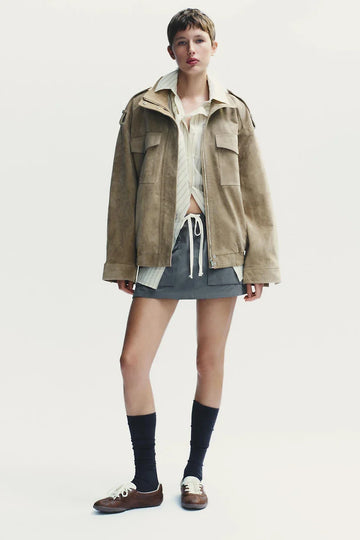 Suede jacket
