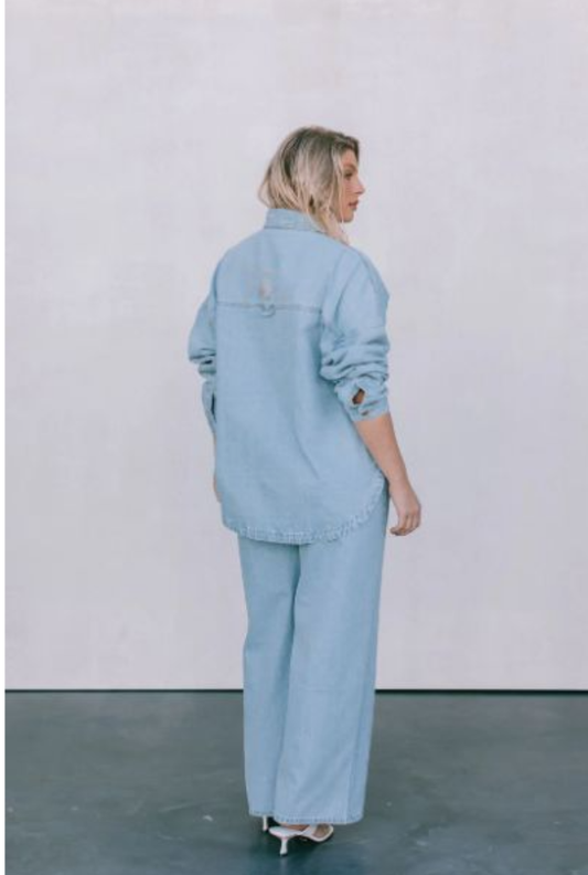 Light Blue Denim Ensemble