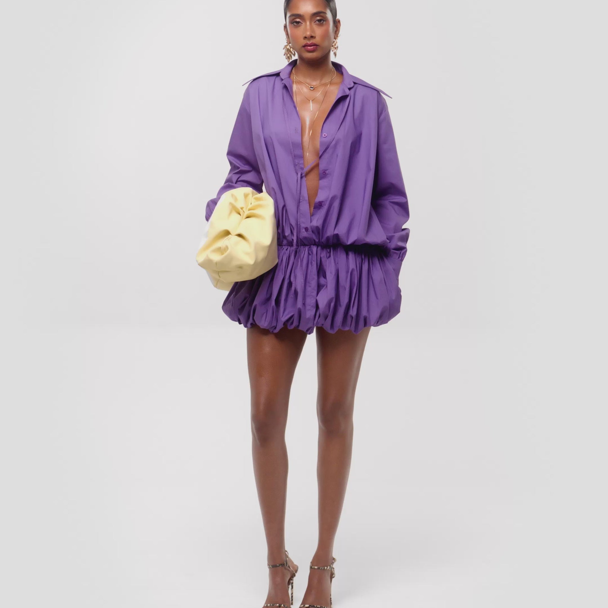 Bubble Shirt Dress