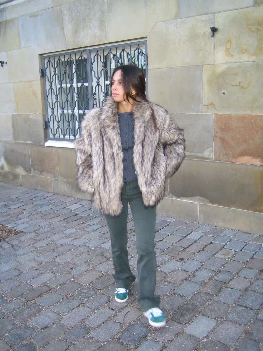 Faux Fur Jacket