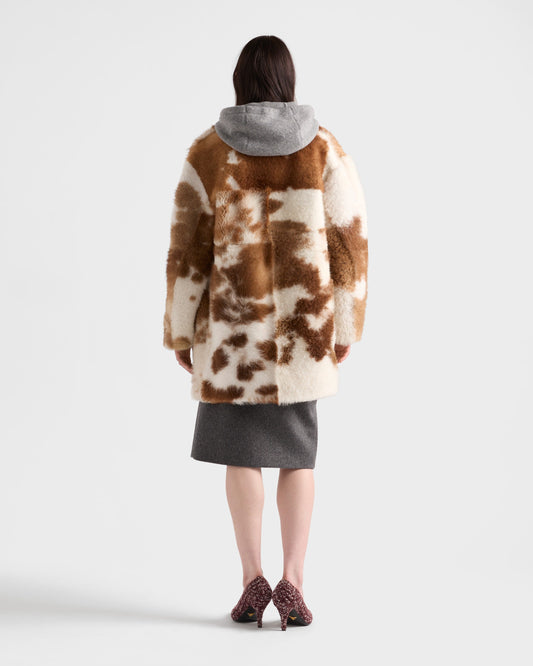 Faux fur coat